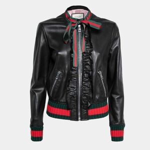Gucci leather jacket